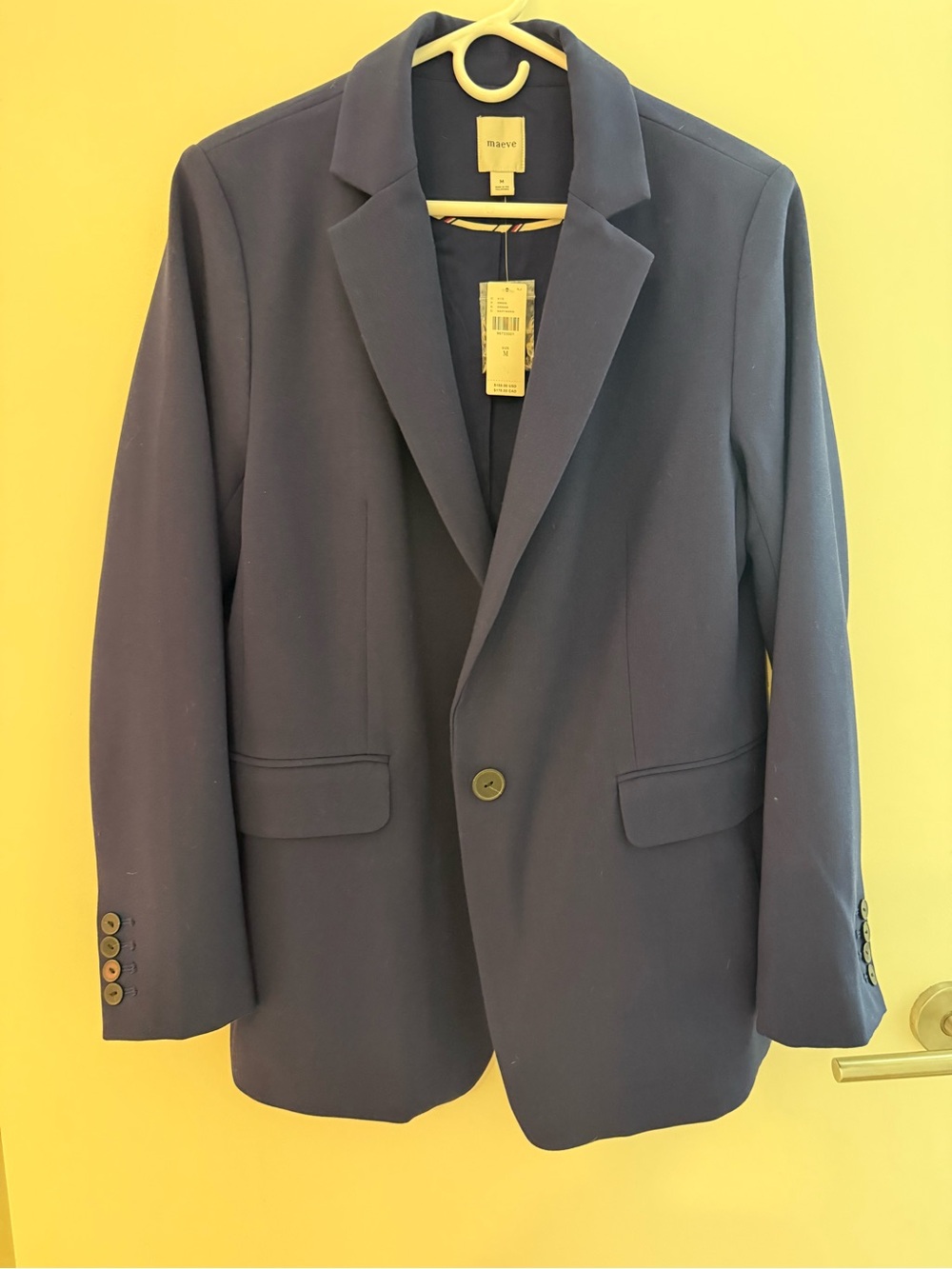 Anthropologie Maeve the Tessie Single-Button Blazer NEW! - Picture 2 of 12